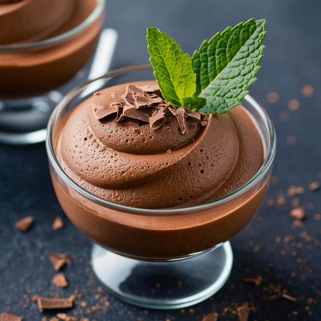 No-Bake Keto Chocolate Mousse: A quick and indulgent dessert perfect for satisfying your chocolate cravings