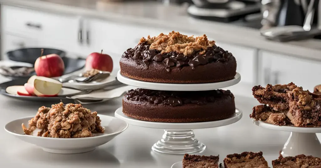 A variety of quick baked desserts perfect for any occasion.