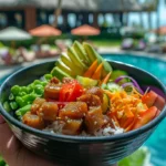 delicious lunch bowl for gestational diabetes